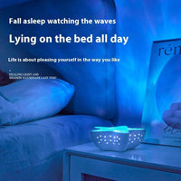 Starfish Projection Lamp Water Ripple Small Night Lamp Bedroom - Decorik