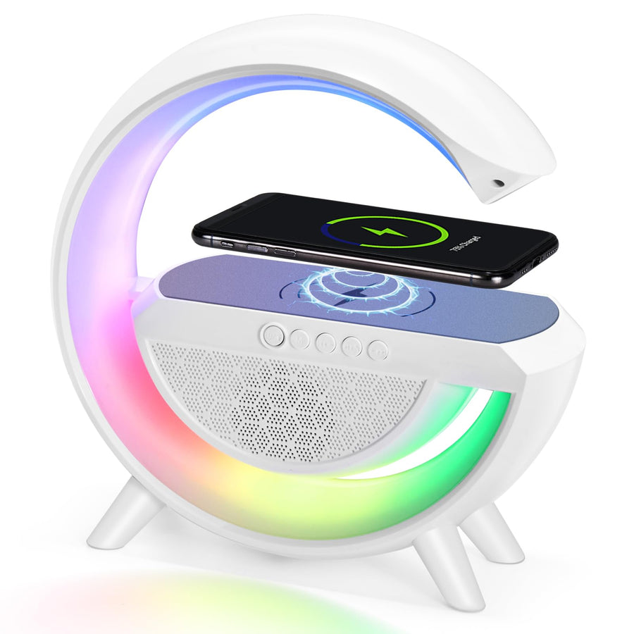 Delxo AuraCharge Speaker: Wireless Sound & Light