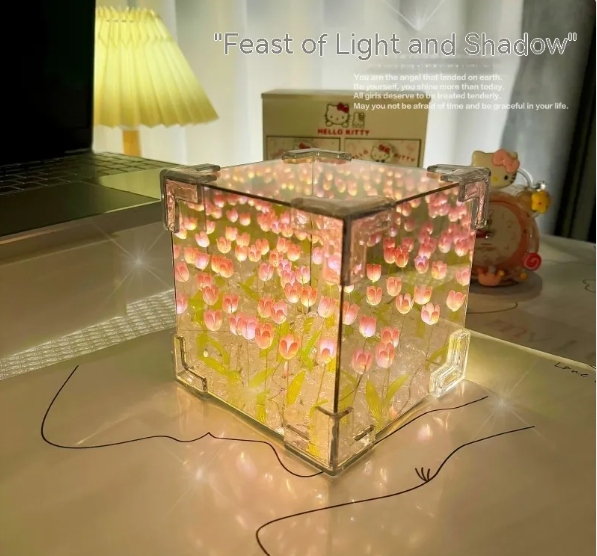 Floral Glow 3D Night Light