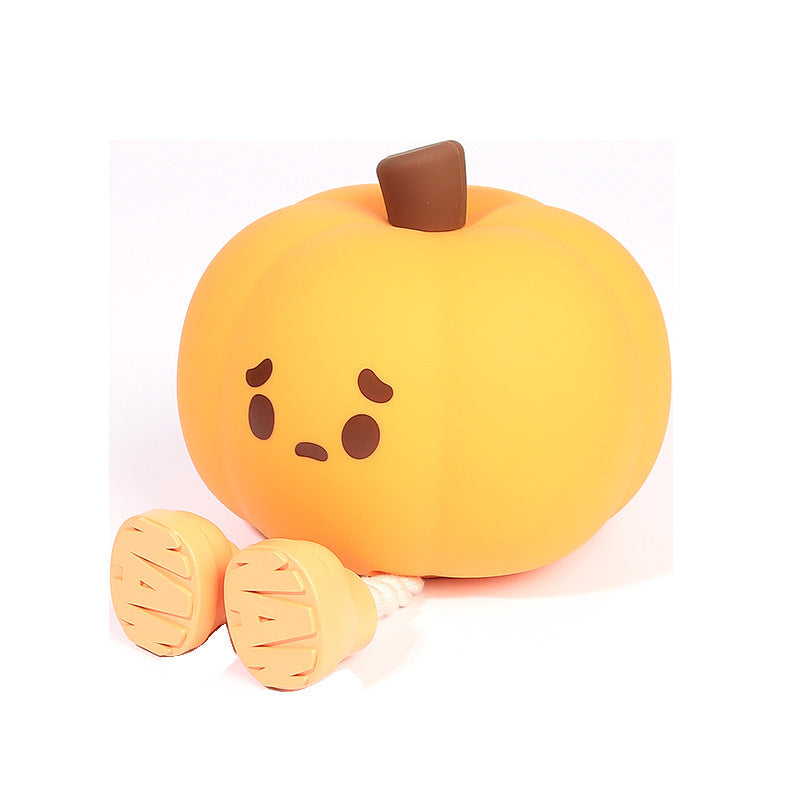Pumpkin Pal Night Light - Soft Touch Silicone