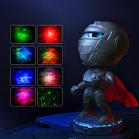 Hot-selling Mecha Samurai Starry Sky Projection Night Light, An Ambient Light That Can Be Customized. It's A Popular Cross-border Product, A Small Night Light For Children's Bedrooms. - Decorik