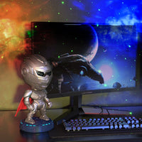 Hot-selling Mecha Samurai Starry Sky Projection Night Light, An Ambient Light That Can Be Customized. It's A Popular Cross-border Product, A Small Night Light For Children's Bedrooms. - Decorik