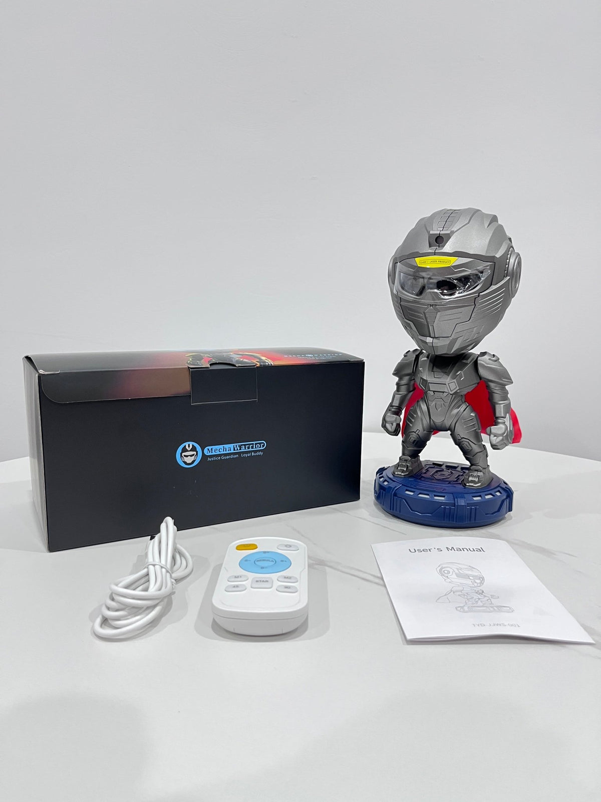 Hot-selling Mecha Samurai Starry Sky Projection Night Light, An Ambient Light That Can Be Customized. It's A Popular Cross-border Product, A Small Night Light For Children's Bedrooms. - Decorik