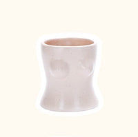 Ins Shape Decoration Creative Human Body Ceramic Vase - Decorik