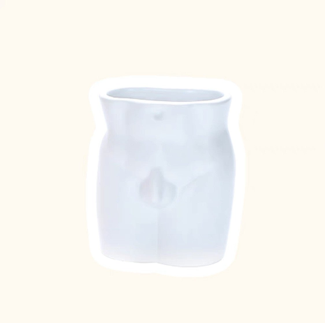 Ins Shape Decoration Creative Human Body Ceramic Vase - Decorik