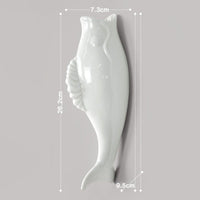 Simple Modern Creative Wall Ceramic Goldfish Vase Restaurant Mural Wall Hanging Three-Dimensional Wall Decoration Wholesale - Decorik