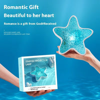 Starfish Projection Lamp Water Ripple Small Night Lamp Bedroom - Decorik