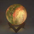 ZK20 3D Printing Moon Lamp Galaxy Moon Light Kids Night Light 16 Color Change Touch Remote Control Galaxy Light - Decorik